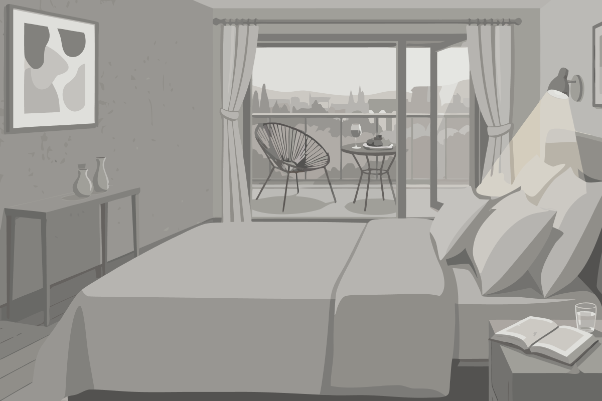 Chambre Familiale Supérieure - Vue sur Piscine